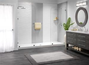 Washington Depot Shower Replacement custom shower remodel 300x220
