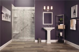 Orange Bathroom Remodeling shower remodel bath 300x200